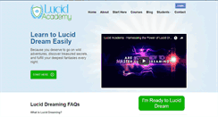 Desktop Screenshot of lucidacademy.com